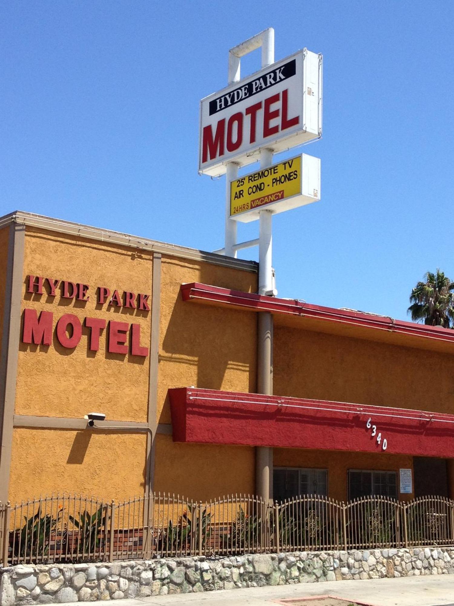 Hyde Park Motel Los Ángeles Exterior foto
